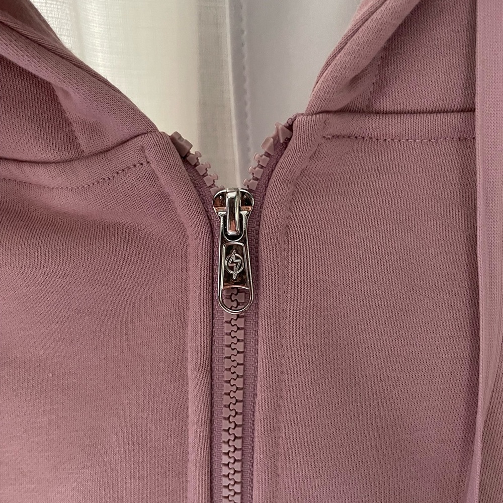 Popflex Zip Cloud Hoodie - Blush - Picture 3 of 9